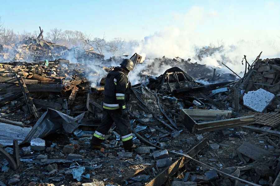 俄羅斯無人機連夜襲擊烏克蘭 造成1死逾50傷