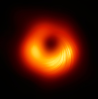 首張黑洞極化照片揭示黑洞邊緣強磁場