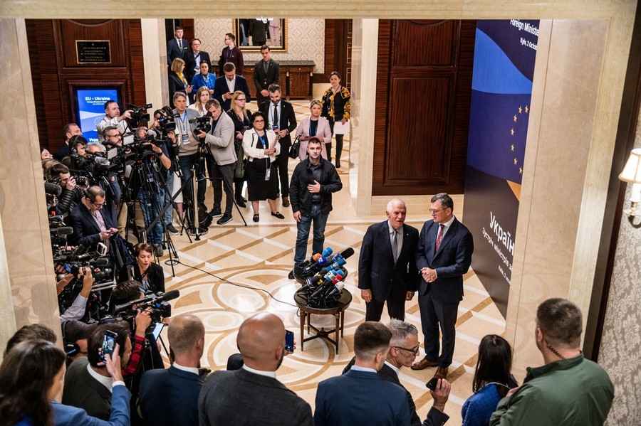挺烏克蘭 歐盟外長基輔召開歷史性會議