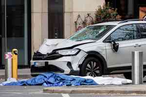德國發生汽車撞人事件 二死多人重傷