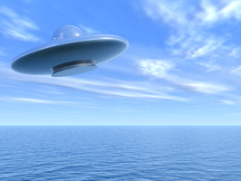 美戰艦被一群UFO圍住 國防部確認影片真實