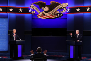 美國大選首場辯論 特朗普和拜登均宣佈獲勝