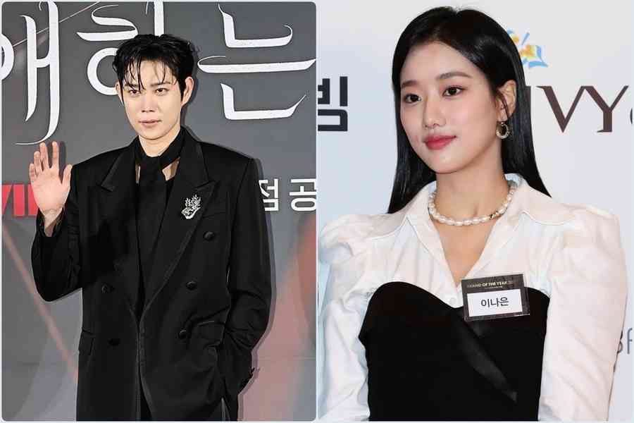 金永大入伍前與李娜恩逛街被拍 公司否認戀情