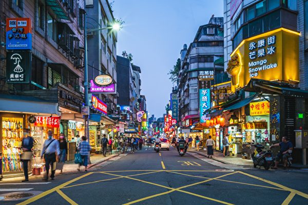 依據英國出版公司Time Out的調查，台灣台北的永康街在2022年「最酷街道」名單中名列第4名。（Shutterstock）