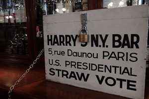 巴黎這家酒吧 百年來預測美國大選幾乎全中