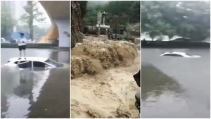 重慶巫溪暴雨引發山洪 多地發氣象地質預警