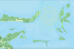 印尼摩鹿加海7.4強震 多國發布海嘯預警