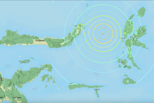 印尼摩鹿加海7.4強震 多國發布海嘯預警