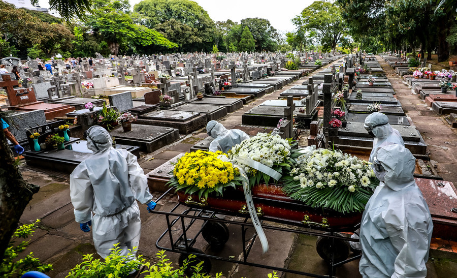 疫情反彈  巴西單日死亡新高  印度新增破紀錄