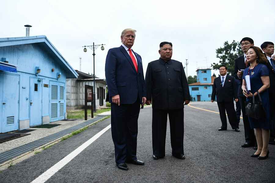 白宮：特朗普樂意和金正恩對話