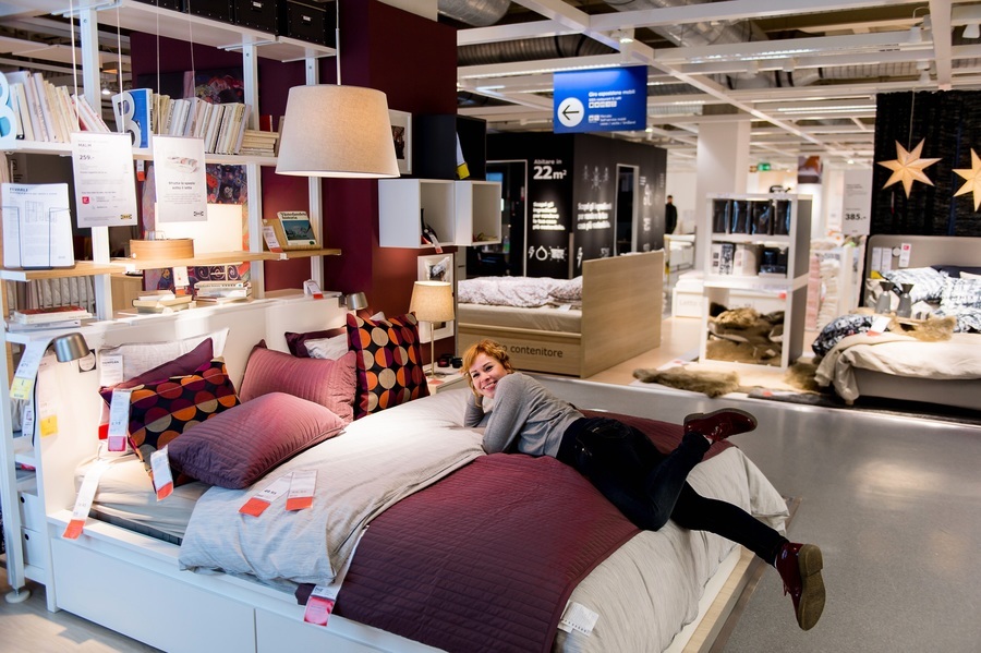 丹麥突降暴風雪  IKEA開放店舖讓顧客與員工過夜