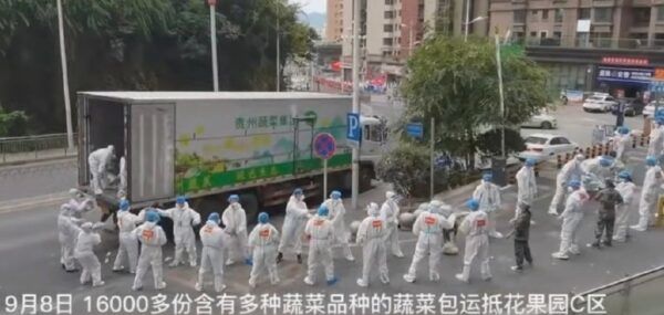 貴陽大白接力傳1.6萬份菜？民嘲諷 官急刪文