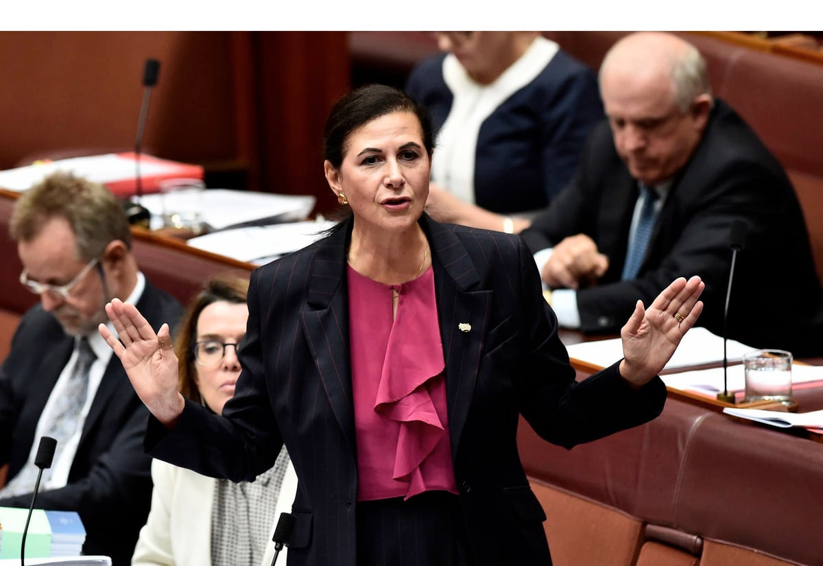 澳洲自由黨聯邦參議員Concetta Fierravanti-Wells表示，一旦大瘟疫結束，澳洲應考慮在貿易關係上與中共政權「脫鉤」。（Concetta Fierravanti-Wells面書）