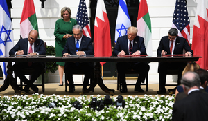 以色列和阿聯酋巴林簽歷史性協議 特朗普見證
