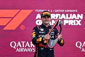 F1阿塞拜疆站：韋斯達賓「背靠背」奪連勝
