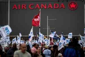 罷工持續 加拿大航空航班繼續停飛