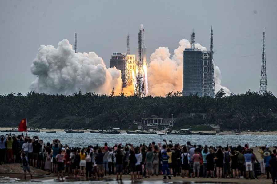 中國火箭殘骸為何經常失控墜地 專家解析