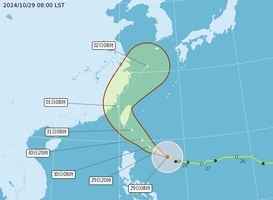  颱風康妮增強 氣象專家：登陸台灣機率高