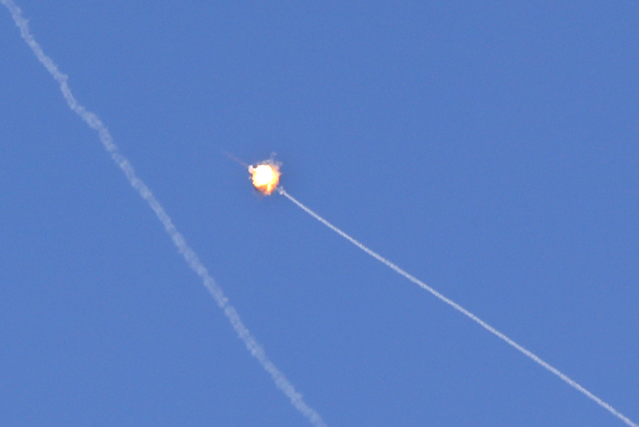 加沙發600枚火箭挑釁 以色列大規模打擊