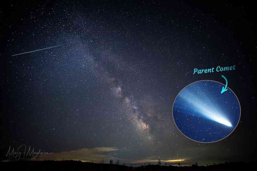 最精彩的寶瓶座η流星雨即將劃過夜空