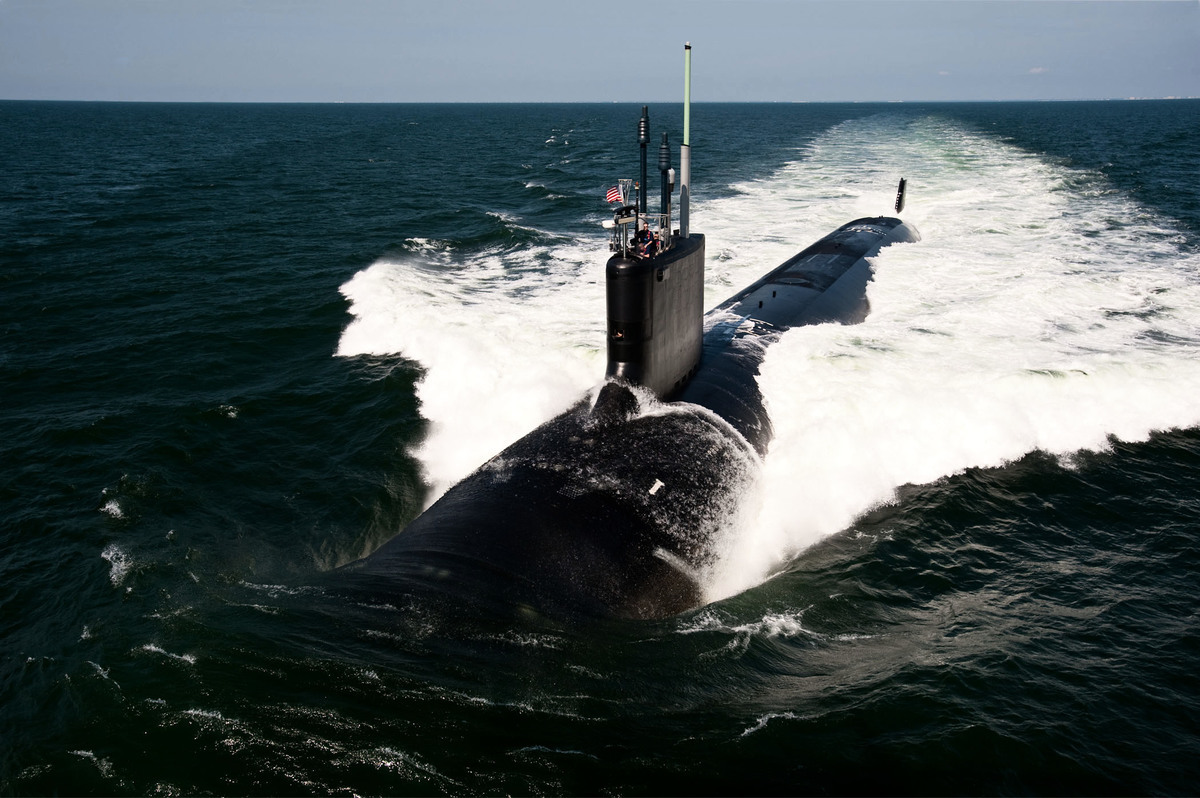 美國的維珍尼亞級核動力攻擊潛艇，預計是澳洲採購核潛艇的參考型號。（美國海軍）