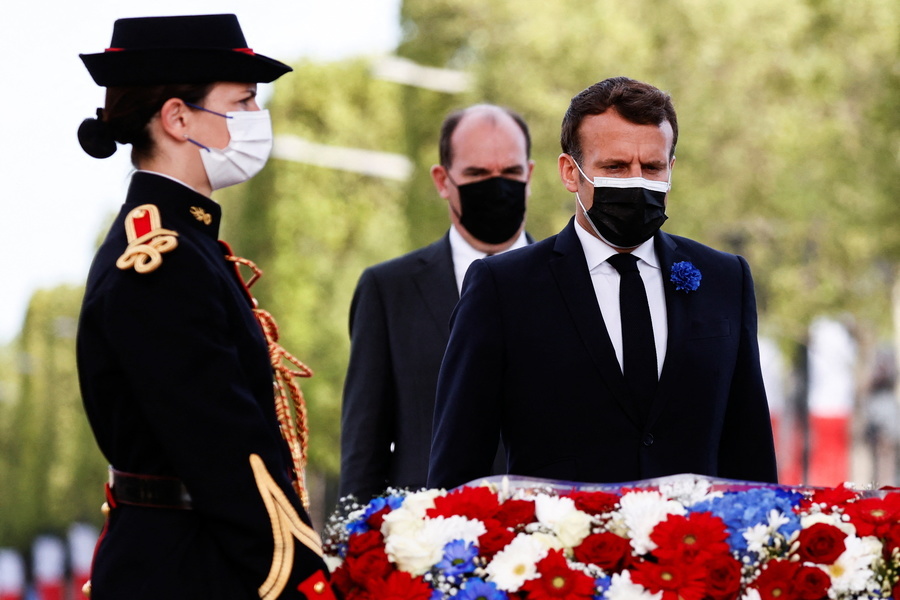 法國舉行二戰勝利76周年紀念儀式（多圖）