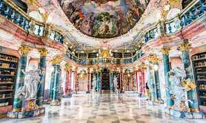 【圖輯】富麗堂皇的德國威布林根修道院圖書館