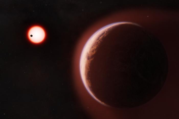 史上首次 恆星宜居帶岩石行星上發現大氣層