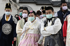 南韓中共肺炎增至1261例 單日增284例