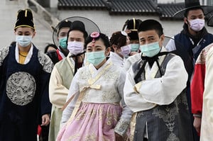 南韓中共肺炎新增760例 累計6,088例