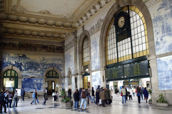 【圖輯】葡萄牙百年火車站 躋身世界最美車站