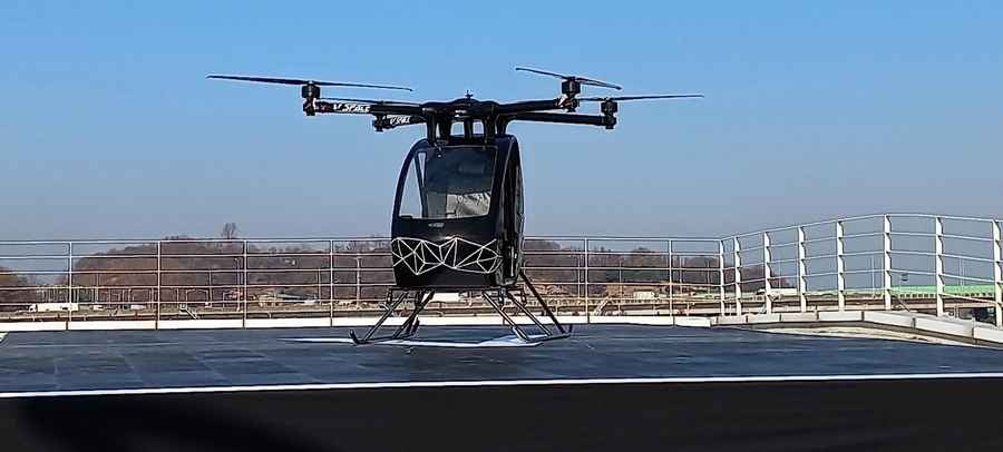 南韓產「城市空中交通」飛行器首次試飛