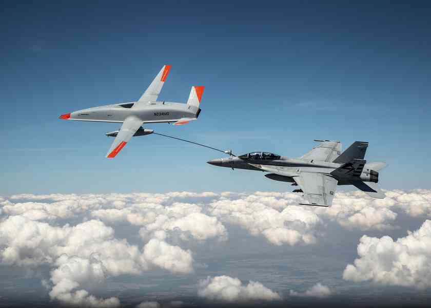 海上抗共 「黃貂魚」無人機讓F-35等如虎添翼