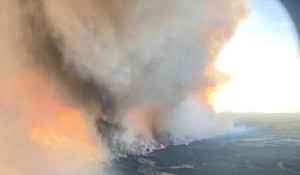 加拿大山火數千人撤離 有害煙霧飄進美國