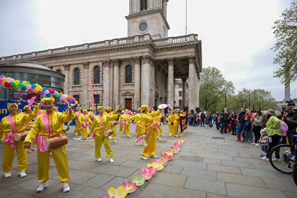 慶法輪大法洪傳31周年 倫敦各界人士祝賀