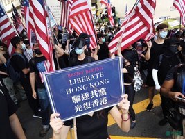 香港反送中運動百日 民間訴求轉向驅逐中共