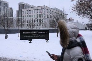 美國將駐烏克蘭大使館從基輔遷往利沃夫