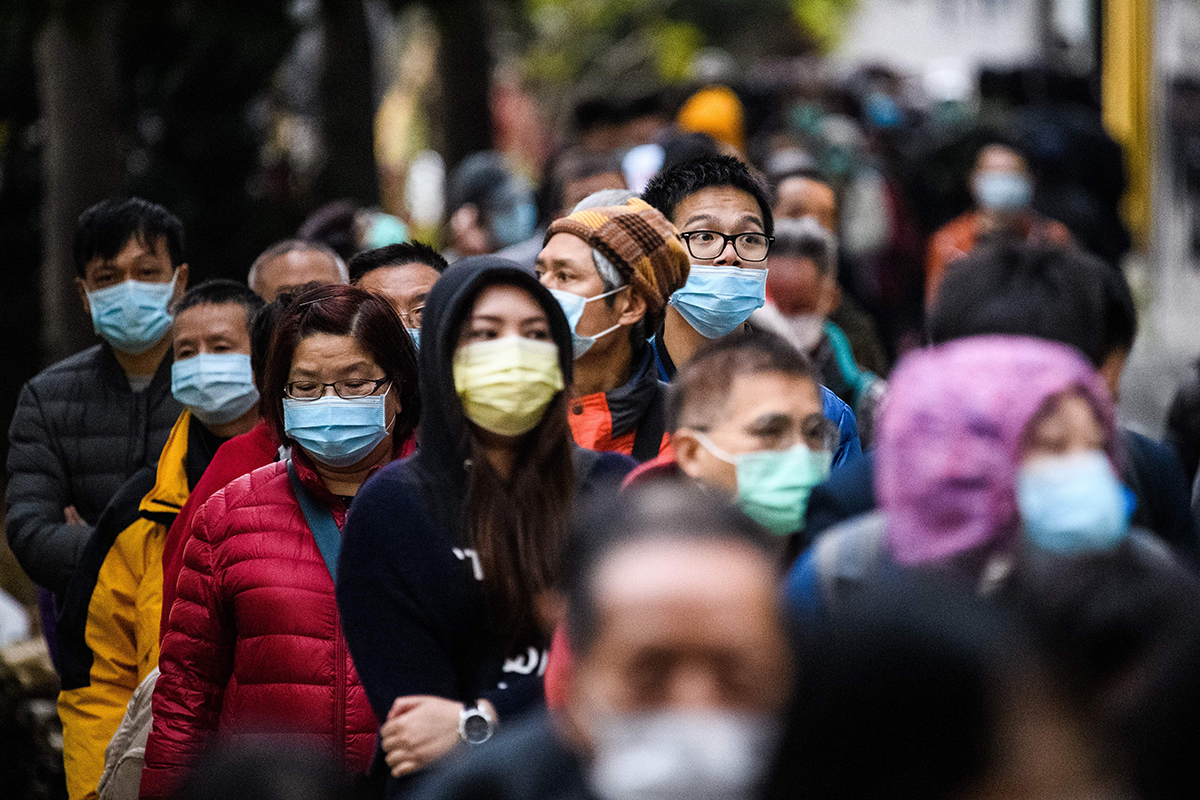  中共肺炎和美國流感究竟有何區別？ （ANTHONY WALLACE/AFP via Getty Images）