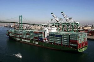 貿易戰效應 被加關稅的中國商品出口銳減