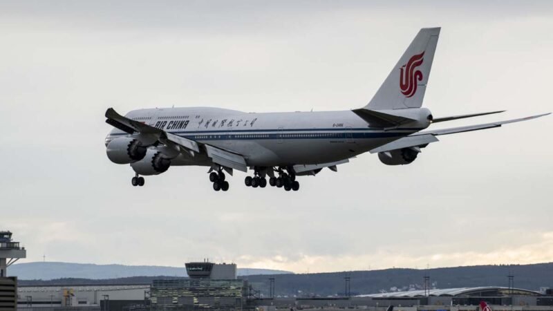 美國暫停中國航空部分航班回應中共限制美航航班