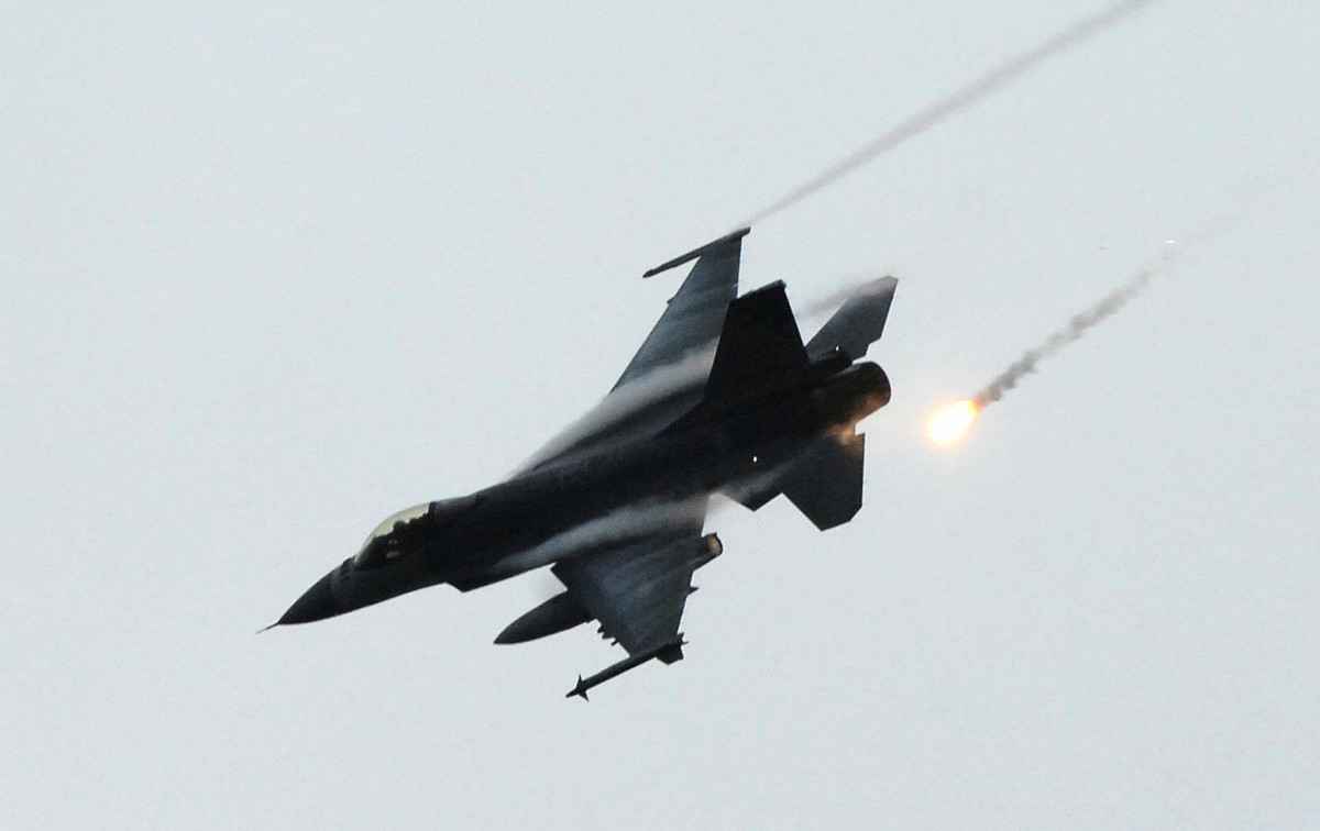 由洛歇馬田公司生產的F-16有各種不同批次，而A/B、C/D、E/F等，則是使用國賦予的型號。（Patrick Lin/AFP/Getty Images）