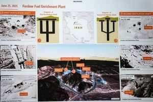 美國發布福爾多核設施被炸圖片「瞄準通風井」