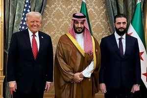 特朗普會見沙拉 25年來美敘領導人首次會晤