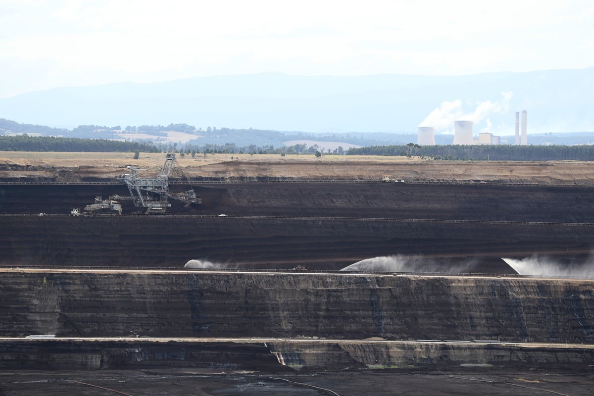 圖為澳洲煤礦礦廠。（Robert Cianflone/Getty Images）