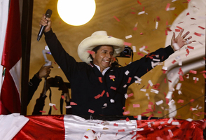 秘魯總統大選陷膠著 左派工會領袖宣佈勝選