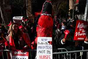 勞資談判再度破裂 紐約市護士罷工繼續