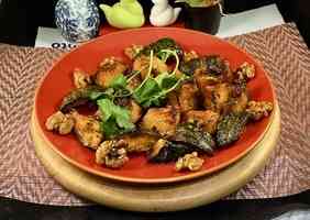 【梁廚美食】烤甜南瓜～來點不一樣的聖誕餐