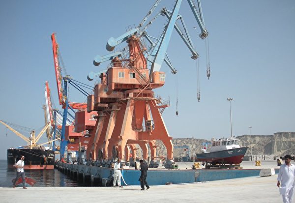 巴基斯坦的瓜達爾港是中國「一帶一路」項目的重要組成部份。攝於2017年10月4日。（Amelie Herenstein/AFP/Getty Images）