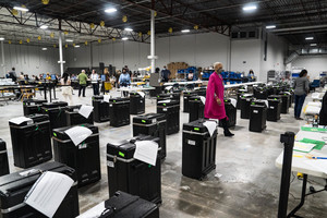 佐治亞州又一縣發現2755張未計選票 多數投特朗普