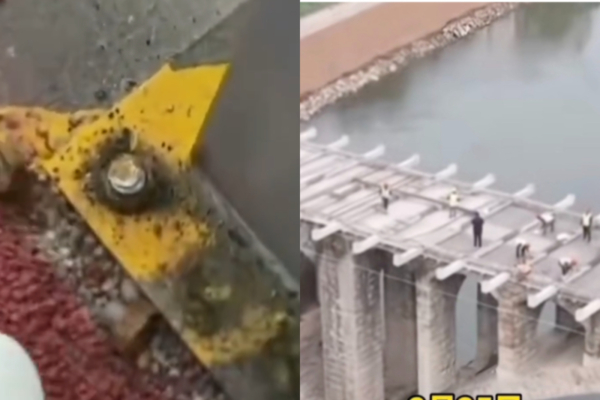 四川大橋螺絲一踢就掉 官方回應引批評